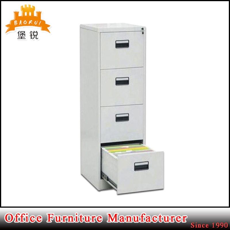 Steel Metal Office Furniture 4 Drawer Storage Vertical Filing Cabinet