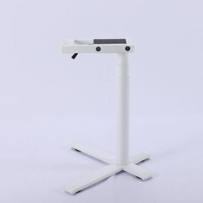 Single Leg Mini Study and Computer Height Adjustable Desk