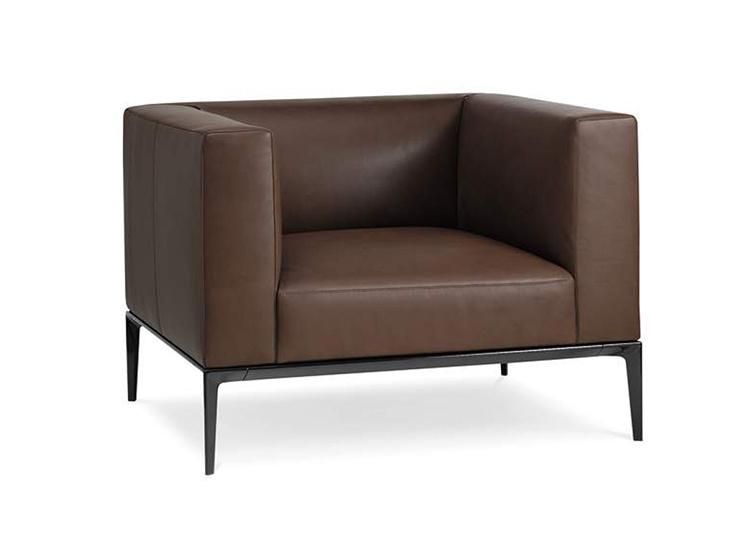 Commercial Furniture Modern Single Seater Fabric Sofa