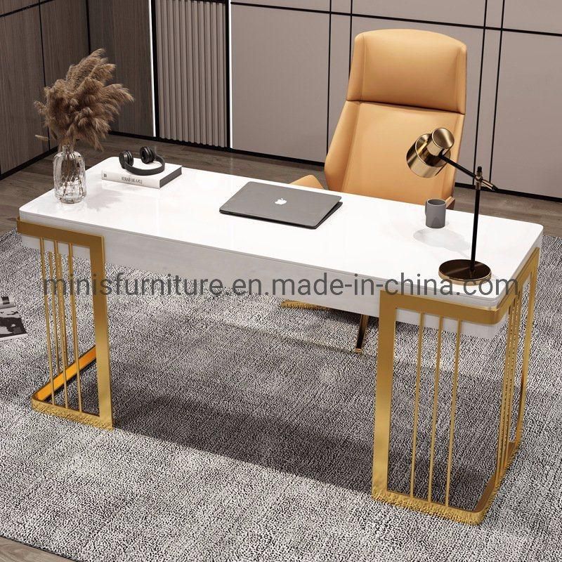 (M-OD1206) Hotel/Home/Office Table Furniture Marble/Slab Top Computer Desk