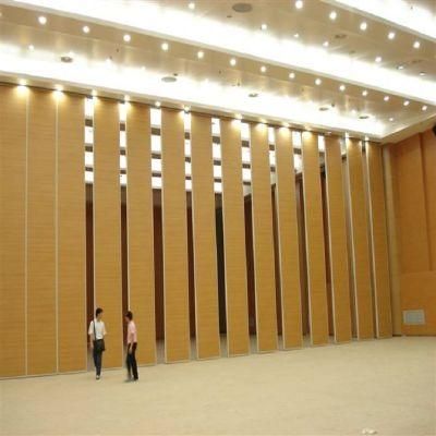 Banquet Hall Sliding Room Folding Partitions / Wooden Soundproof Acoustic Movable Walls