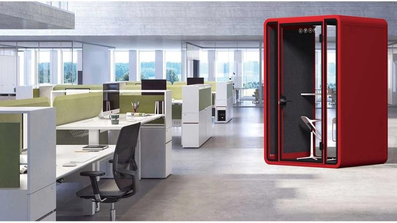 Professional OEM Multi-Size Selection Soundproof Telephone Booth/Phone Booth for Office