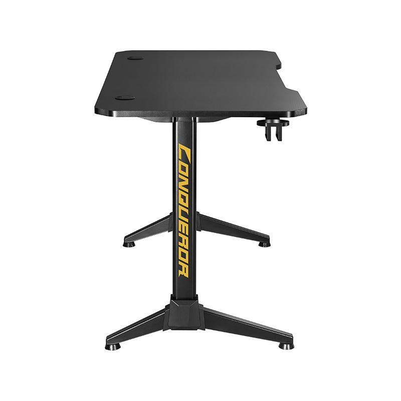 Gaming Table T-Shaped PC Computer Table Gaming Desk for Console & Gamers