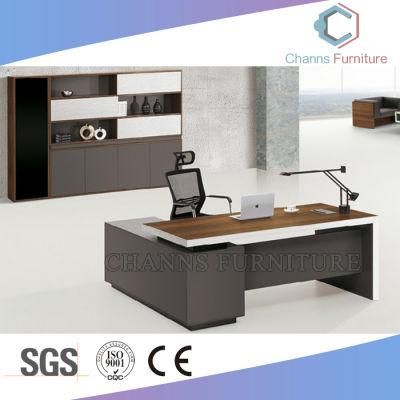 New Design Wooden Melamine Furniture Executive Office Table (CAS-DA57)