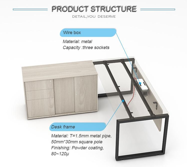 Hot Sale Executive Modern Office Desk Furniture