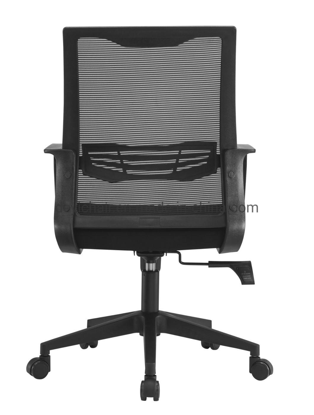 High Back with Simple Mechanism Nylon Base PP Fixed Arms with Headrest Mesh Upholstery and Fabric Cushion Seat Color Differentexecutive Chair