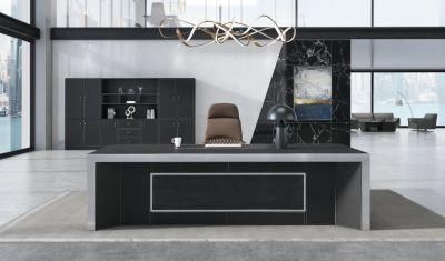 Business Style Black Manager Supervisor Executive Office Table