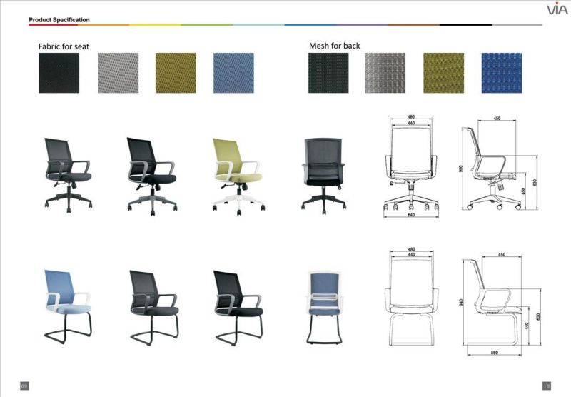 Wholesale Ergonomic Adjustable Tilting Staff Task Home Office Swivel Chair