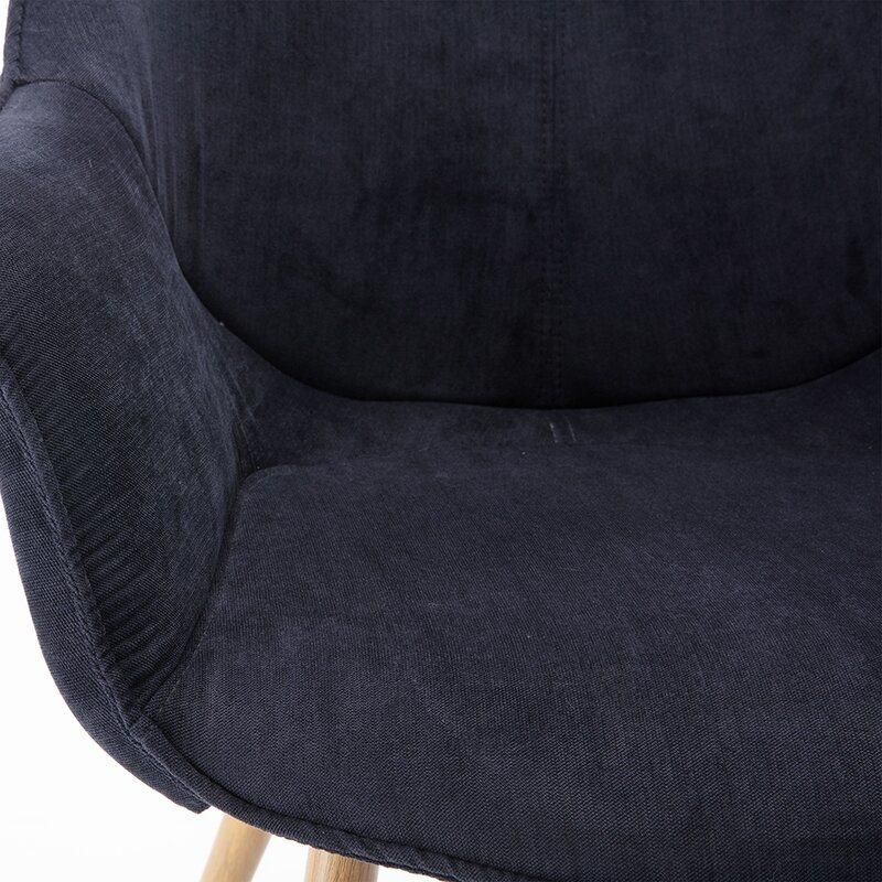 Home Furniture Living Room Set Seater Fabric Velvet Coffee Chairs Cafe Single Sofa