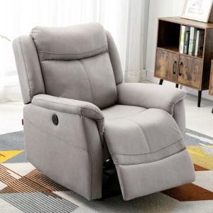Adjustable High Back Functional Sofa Technology Fabric Electric Recliner for Living Room