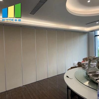 Retractable Wall Room Divider Wooden Removable Partition Wall