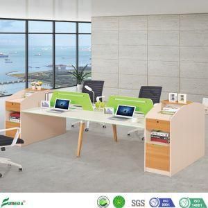 MFC Screen Partition Office Simple Design Workstation for 4 People Office Furniture (AP1738-4)