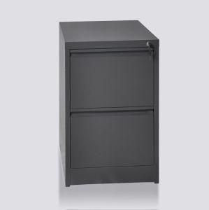 Office Furniture Whole Iron 2 Drawer Metal Vertical Filing Cabinet