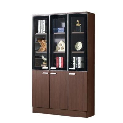 Modern Design MDF Wooden 2 Doors 3 Doors Office File Cabinet Bookshelf