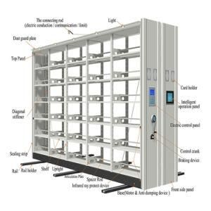 Customize Movable Keep Books Shelving System Cold Rolled Steel Mobile Filing Cabinet Racks