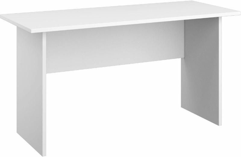 European White Wood Computer Desk/Computer Table for Living Room
