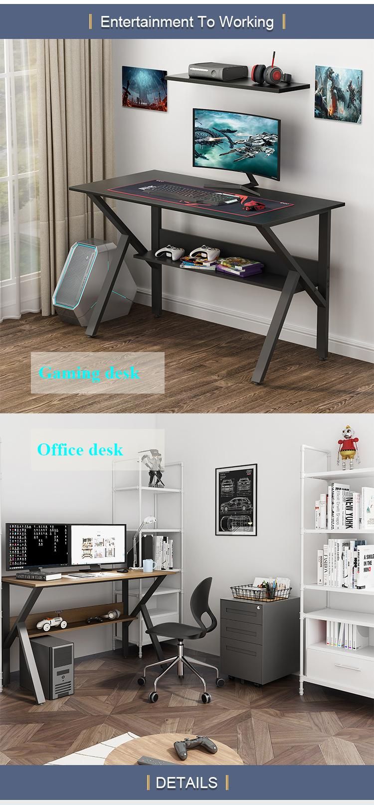 Affordable Price Factory Direct Home Office Computer Desk Writing Table Melamine Computer Desk