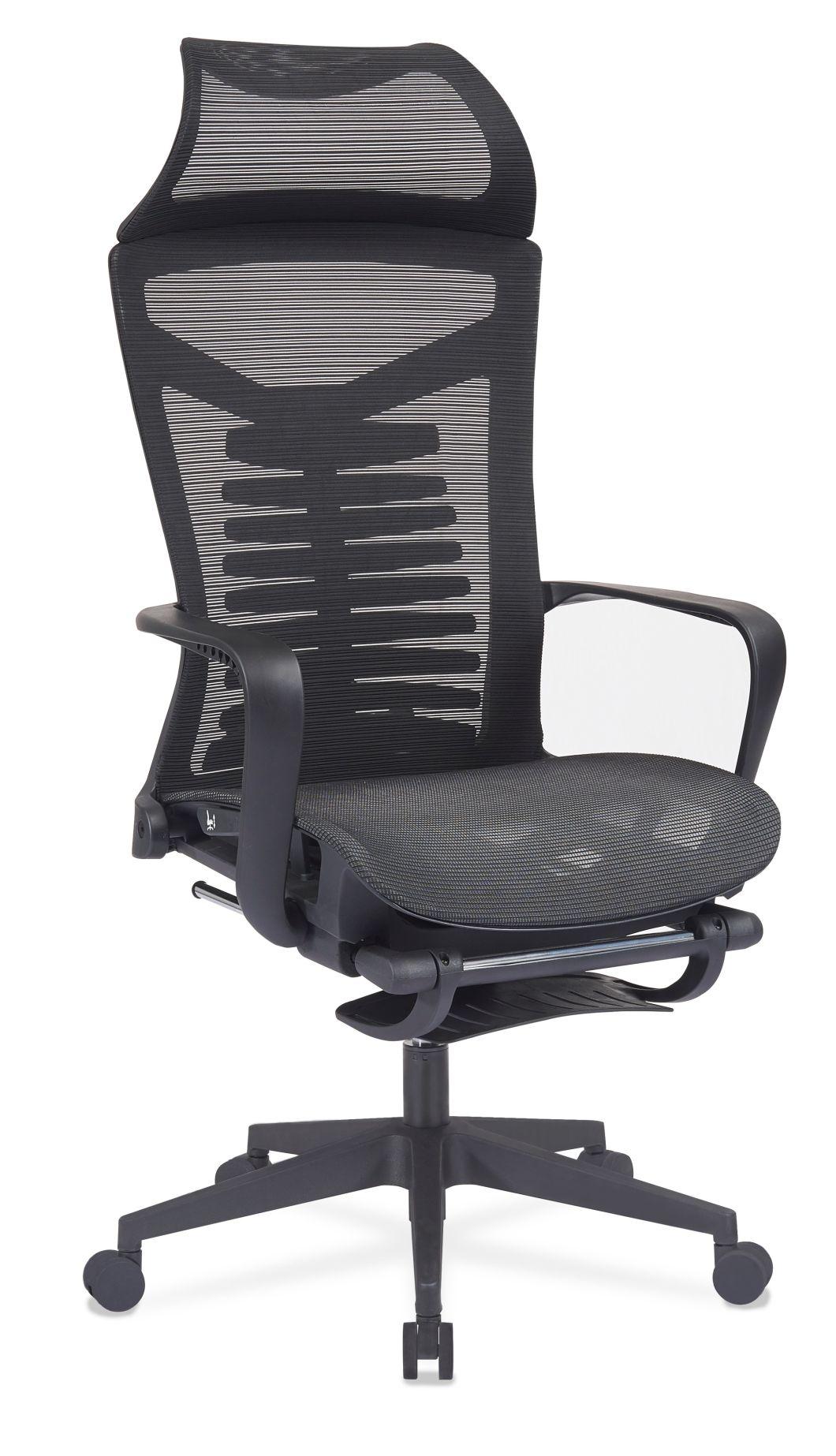 K339 Noon Break Folded Office Chairs Hollow Fabric Chairs