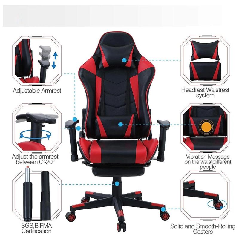 Massage Swivel Recling Gaming Office Chair