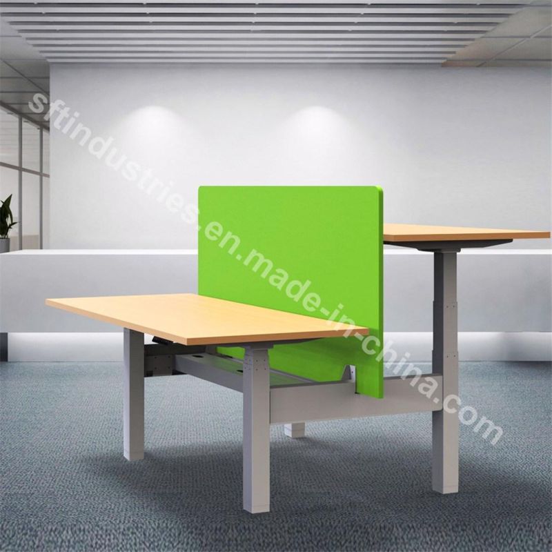 Three Sections Four Memory Keypad Electric Height Adjustable Desk Frame