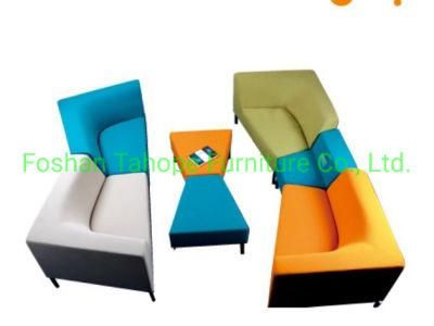 Office Leisure Sofa Fabric Sofa Sectional Modular Sofa Design
