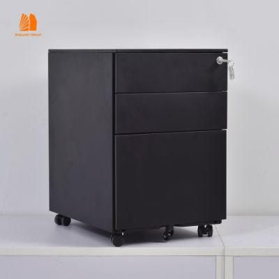 Hot Sale Modern Attractive Furniture Round Side Office Mobile Pedestal File Cabinet