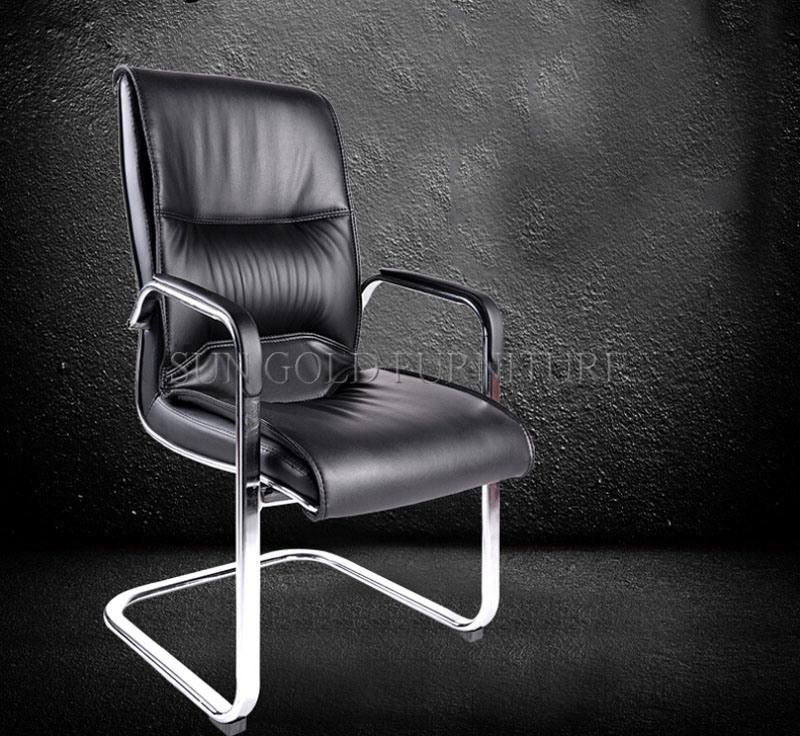 Hotsale PU Leather Reception Visitor Armrest Meeting Chair (SZ-OCA1007)