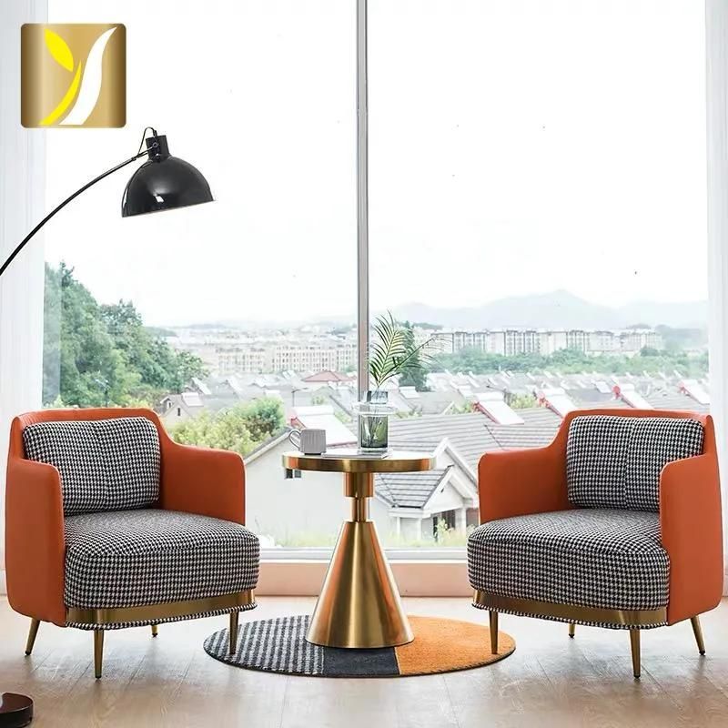 Modern Contract Office Boardroom Gold Color Metal Conference Table