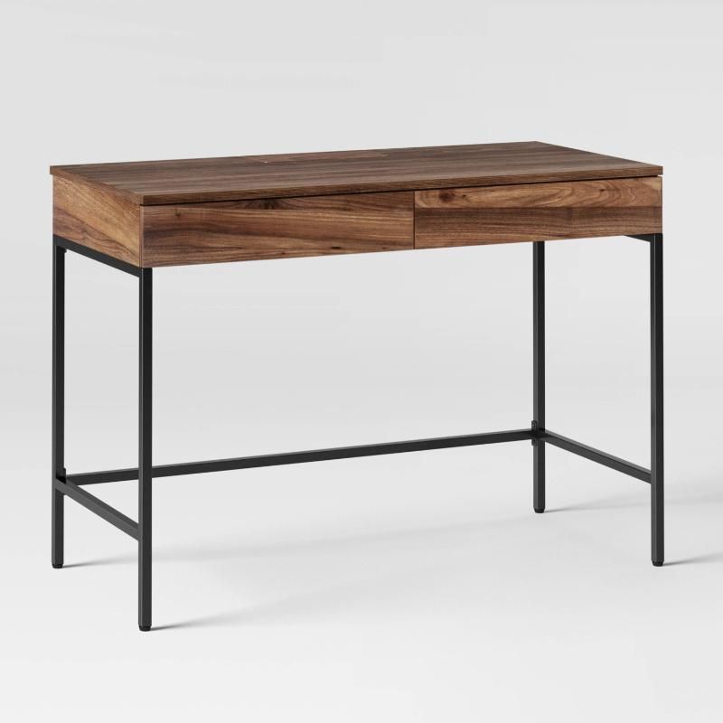 Nordic New Design Standing Wood Computer Desk