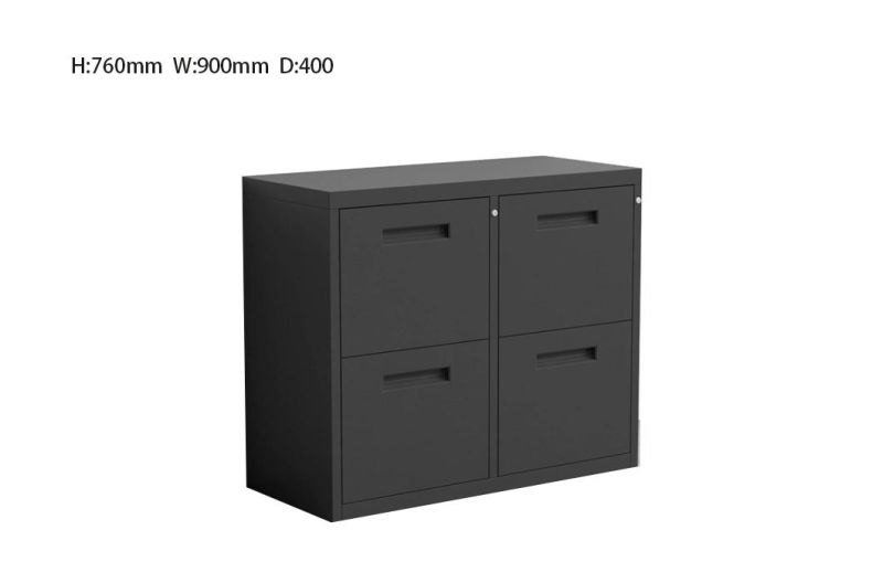 Hot Sale Steel Drawer Cabinet 4 Doors Storage Filing Cabinet