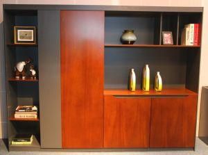 Good Price Modern Office Furniture MDF Solid Wooden Veneer File Cabinet