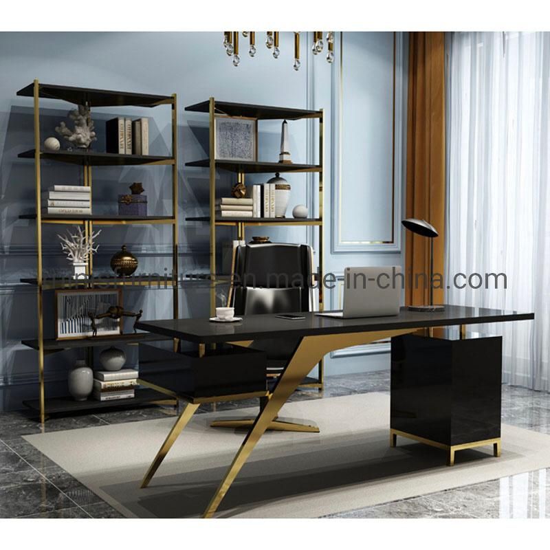 (M-OD1206) Hotel/Home/Office Table Furniture Marble/Slab Top Computer Desk