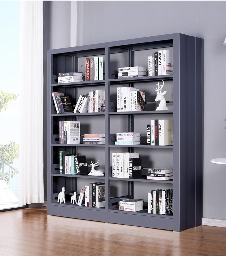 Metal Library Furniture School Bookcase Steel Bookshelf