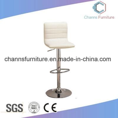 Modern Furniture White Leather Bar Chair