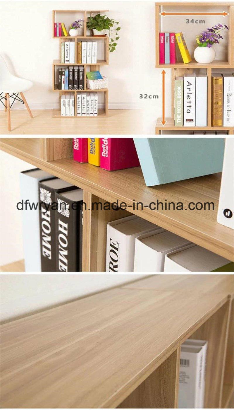 Modern Design Wooden Bookcase / Book Shelf for Home Furniture